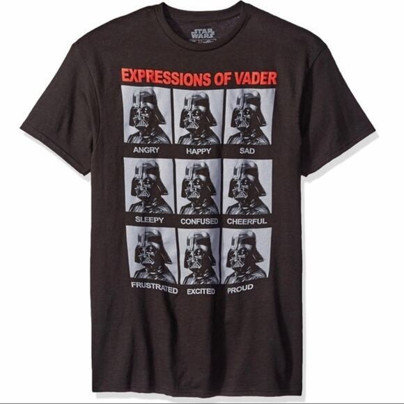 NEW Star Wars Darth Vader T-shirt NWOT Officially Licensed Nerdcore - Picture 3 of 5
